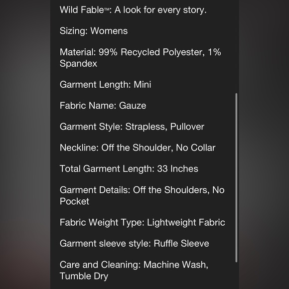 Women’s Ruffle Tiered Dress by Wild Fable in Lavender - Picture 5 of 7